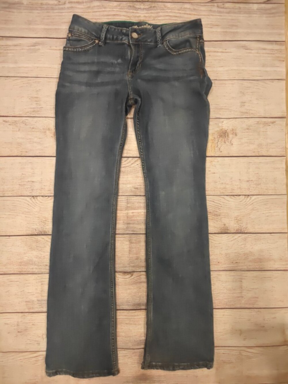 Wrangler Retro Heavy Thick Stitch Bootcut Jeans 7/8 x 34